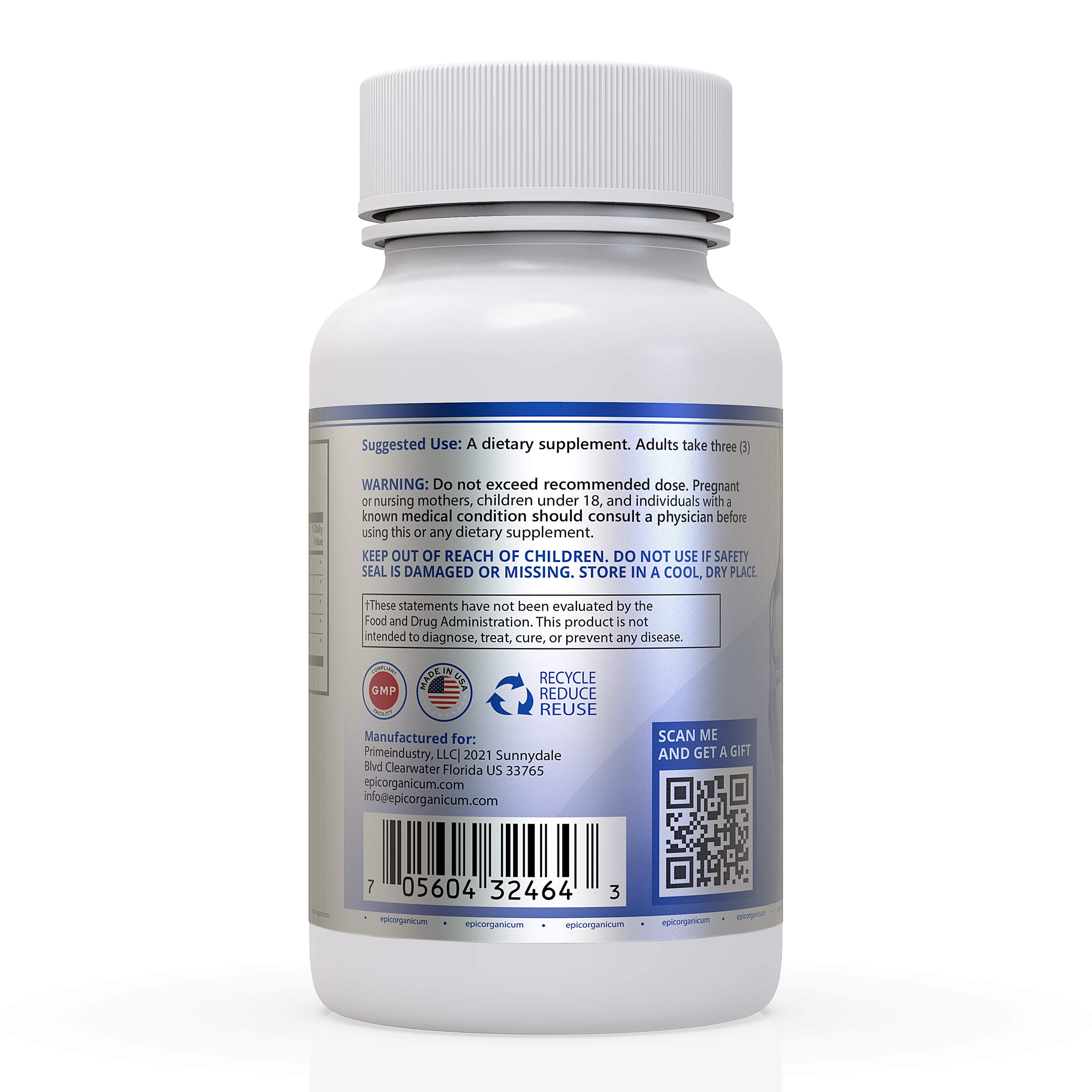 Joint Support Supplement for Extra Strength Relief - Glucosamine, Chondroitin, MSM, Turmeric